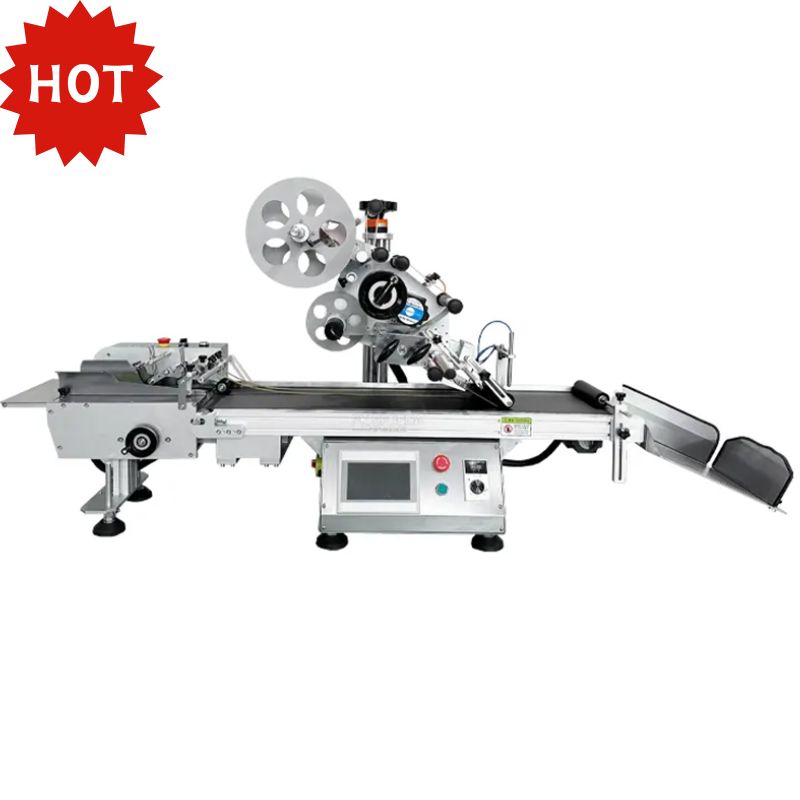 Etiquetadora plana de escritorio con alimentador WT-102