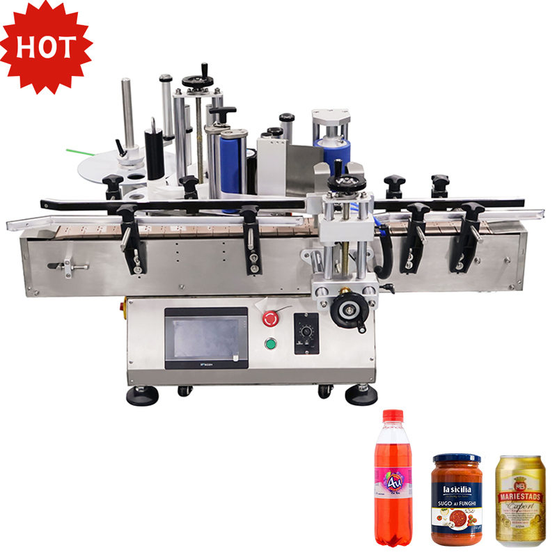 WT-103 - Etiquetadora de escritorio para posicionamiento de botellas redondas - WINNEO